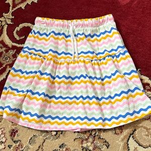 Old Navy Multicolor Striped Skort